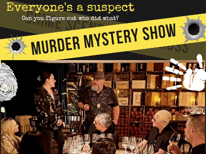 12/1/24 Sunday Matinee Murder Mystery Show, Times Square&nbsp;NYC