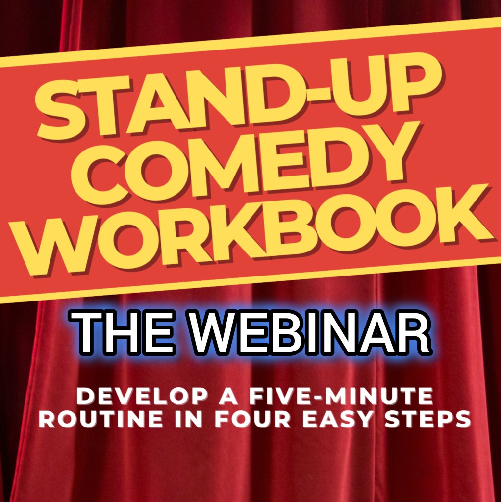 Stand Up Comedy Webinar- Zoom Class, Video Series & Workbook for just&nbsp;$20